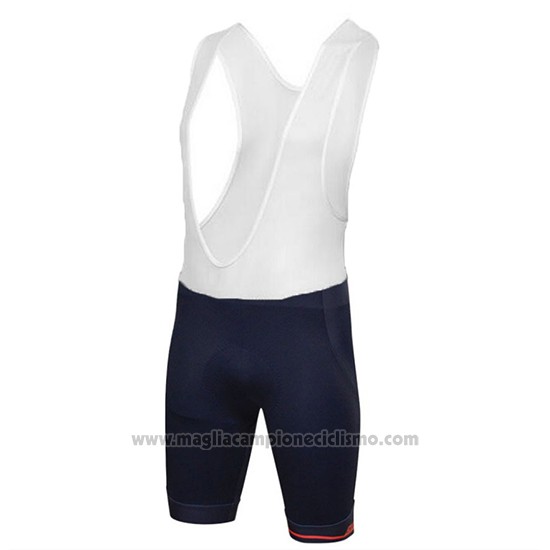 2018 Abbigliamento Ciclismo Tour Down Under Santos Arancione Manica Corta e Salopette